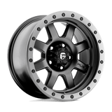 Fuel D551 MATTE BLACK GUN METAL RING 17x8.5 5x127 Wheels | Offset: -6 | Backspace: 4.51 | Bore: 78.1