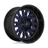 Fuel D645 GLOSS BLACK BLUE TINTED CLEAR 18x9 5x139.7/5x150 Wheels | Offset: 20 | Backspace: 5.79 | Bore: 110.1