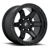 Fuel D697 KICKER MATTE BLACK 18x9 6x135 Wheels | Offset: 1 | Backspace: 5.04 | Bore: 87.1