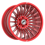 XF OFFROAD XF-231 Red Milled 20x10 5x127/5x139.7 Wheels | Offset: -12 | Backspace: nan | Bore: 78.1