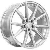 Sentali Street SS1 Hyper Silver 19x8.5 5x114.3 Wheels | Offset: 35 | Backspace: 6.25 | Bore: 73.1