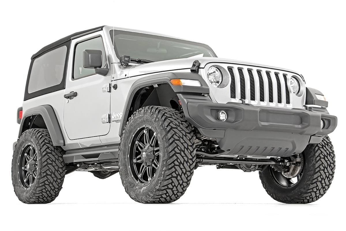 3.5 Inch Lift Kit | Adj Lower | FR D/S | M1 | Jeep Wrangler JL 4WD (2024-2025)