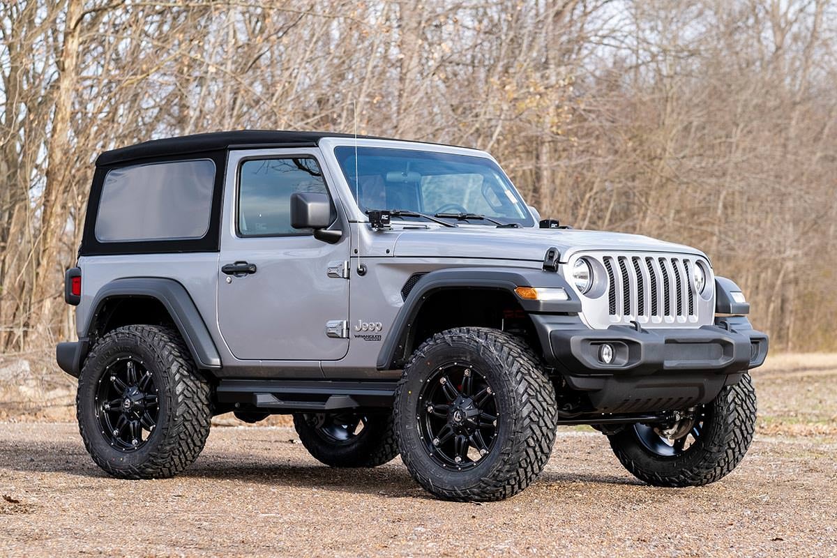 3.5 Inch Lift Kit | Adj Lower | FR D/S | M1 | Jeep Wrangler JL 4WD (2024-2025)