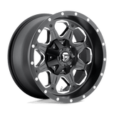 Fuel D534 MATTE BLACK MILLED 17x9 5x114.3/5x127 Wheels | Offset: -12 | Backspace: 4.53 | Bore: 78.1