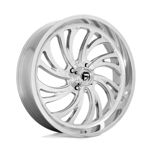 Fuel D203 HIGH LUSTER POLISHED 22x7 4x137 Wheels | Offset: 13 | Backspace: 4.51 | Bore: 110.1