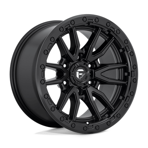 Fuel D679 MATTE BLACK 22x12 8x180 Wheels | Offset: -44 | Backspace: 4.77 | Bore: 124.2