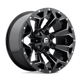 Fuel D576 GLOSS BLACK MILLED 20x10 5x139.7/5x150 Wheels | Offset: -18 | Backspace: 4.79 | Bore: 110.1