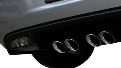 Corsa 07-08 Corvette 2.5in. Sport Series Cat-Back Dual Rear Exit with Twin 3.5in. Polished Tips