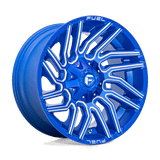 Fuel D774 ANODIZED BLUE MILLED 20x10 6x135/6x139.7 Wheels | Offset: -18 | Backspace: 4.79 | Bore: 106.1