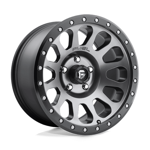 Fuel D601 MATTE GUN METAL BLACK BEAD RING 20x9 5x150 Wheels | Offset: 1 | Backspace: 5.04 | Bore: 110.1