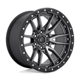 Fuel D680 MATTE GUN METAL BLACK BEAD RING 20x10 6x139.7 Wheels | Offset: -18 | Backspace: 4.79 | Bore: 106.1