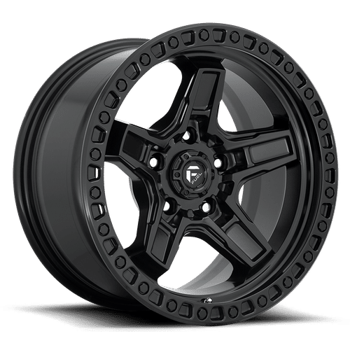 Fuel D697 KICKER MATTE BLACK 18x9 5x150 Wheels | Offset: 1 | Backspace: 5.04 | Bore: 110.1