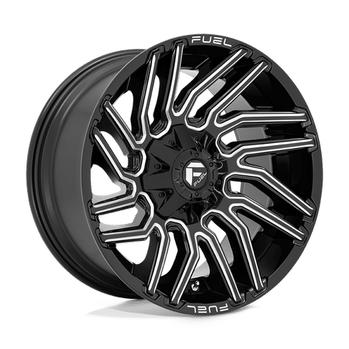 Fuel D773 GLOSS BLACK MILLED 20x10 6x135/6x139.7 Wheels | Offset: -18 | Backspace: 4.79 | Bore: 106.1