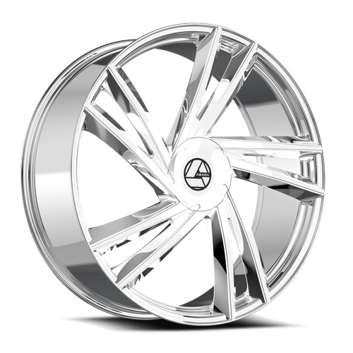 AZARA AZA-529NC Nano Chrome 22x9.5 5x115/5x120 Wheels | Offset: 15 | Backspace: 5.75 | Bore: 74.1