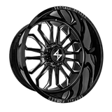 Sentali Forged SF-3 Gloss Black Milled 26x14 6x139.7 Wheels | Offset: -76 | Backspace: 4.5 | Bore: 106.2
