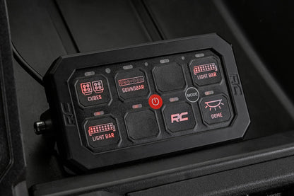 Bluetooth | 8 Gang Switch Panel | RGB Backlit Buttons | Multifunction Modes