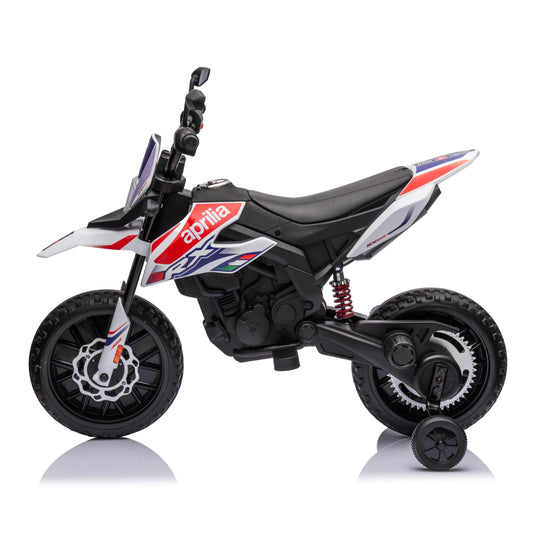 12V Aprilia Motorcycle 1 Seater Ride On for Kids