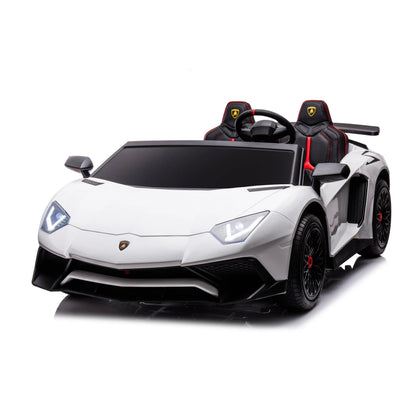 Officially Licensed Lamborghini Aventador 24V 2-Seater Ride-On