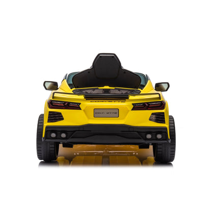 12V Chevrolet Corvette C8 1-Seater Kids Ride-On Car