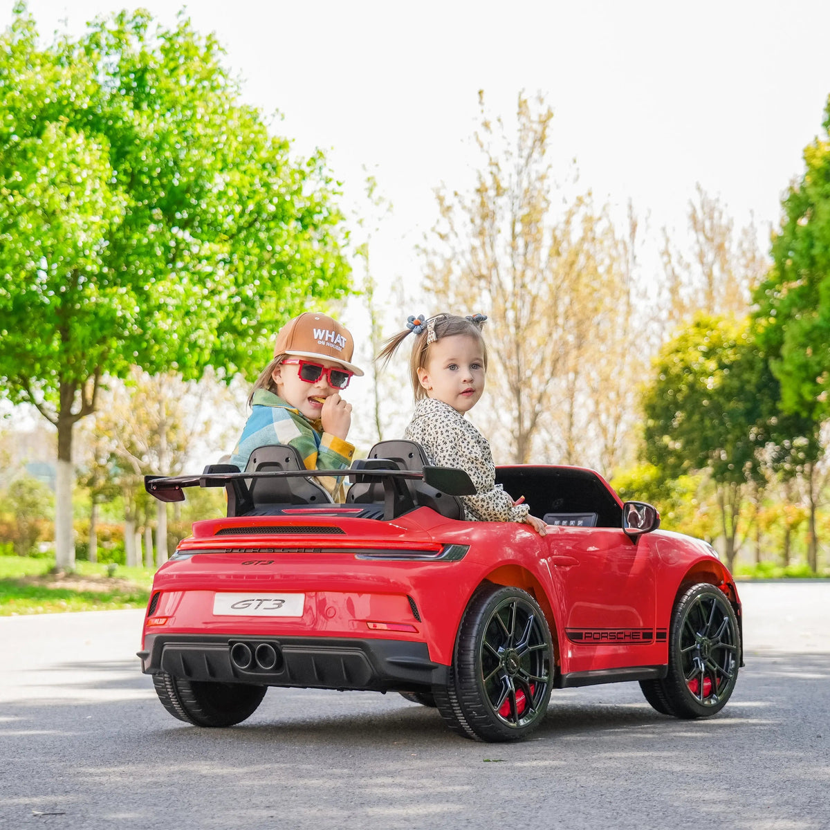 24V Porsche 911 GT3 2 Seater - NEW Silent Motor