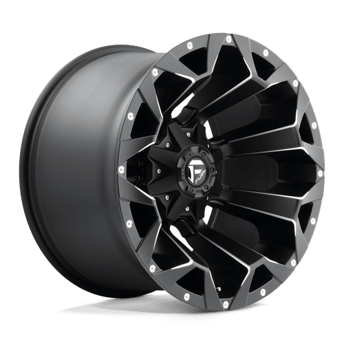 Fuel D546 MATTE BLACK MILLED 20x12 6x135/6x139.7 Wheels | Offset: -43 | Backspace: 4.81 | Bore: 106.1