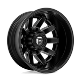 Fuel D538 MATTE BLACK MILLED 22x8.25 8x170 Wheels | Offset: -227 | Backspace: -4.31 | Bore: 125.1