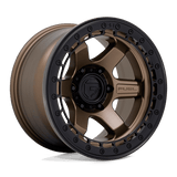 Fuel D124 MATTE BRONZE WITH MATTE BLACK RING 17x8.5 6x139.7 Wheels | Offset: 0 | Backspace: 4.75 | Bore: 106.1
