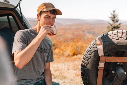 Rough Country T-Shirt | Horizontal Tread | Grey | SM