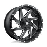 Fuel D594 MATTE BLACK MILLED 20x10 6x135/6x139.7 Wheels | Offset: -18 | Backspace: 4.79 | Bore: 106.1