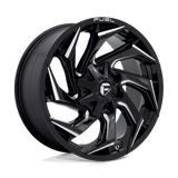 Fuel D753 GLOSS BLACK MILLED 20x9 8x165.1 Wheels | Offset: 20 | Backspace: 5.79 | Bore: 125.1