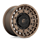 Fuel D725 MATTE BRONZE & BLACK 17x9 5x114.3/5x127 Wheels | Offset: -12 | Backspace: 4.53 | Bore: 78.1