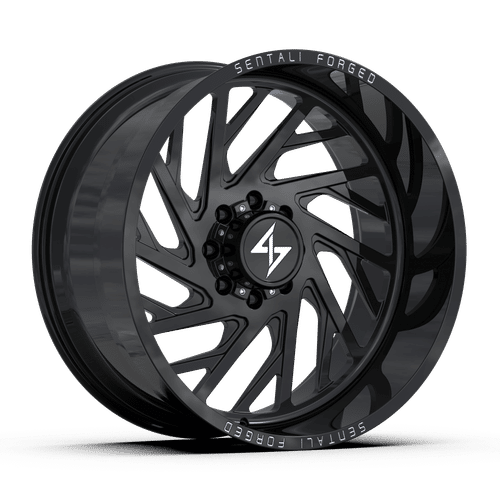 Sentali Forged SF7GB Gloss Black 26x14 8x170 Wheels | Offset: -76 | Backspace: 4.5 | Bore: 125.2