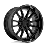 Fuel D760 GLOSS BLACK 17x9 6x120 Wheels | Offset: 1 | Backspace: 5.04 | Bore: 67.06