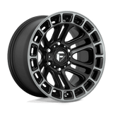 Fuel D720 MATTE BLACK DOUBLE DARK TINT MACHINED 20x9 6x135 Wheels | Offset: 1 | Backspace: 5.04 | Bore: 87.1