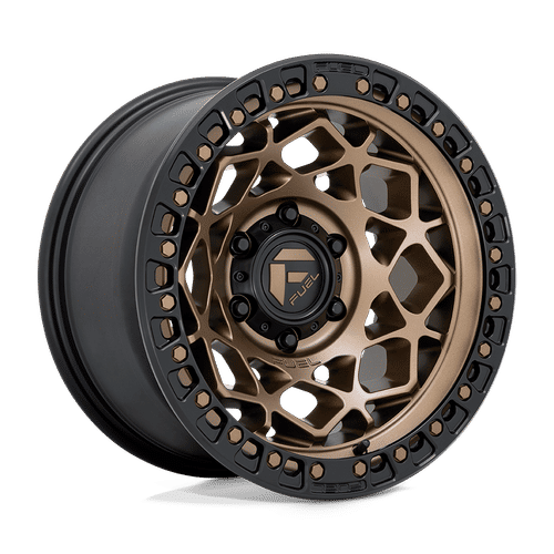Fuel D785 BRONZE WITH MATTE BLACK RING 17x9 6x120 Wheels | Offset: 1 | Backspace: 5.04 | Bore: 66.9