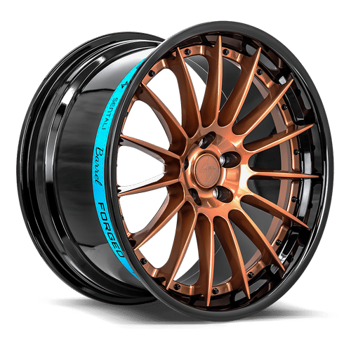 Sentali Barrel Forged SB2 Gloss Black Lip / Gloss Bronze Centre 19x9.5 5x112 Wheels | Offset: 38 | Backspace: 6.75 | Bore: 66.6