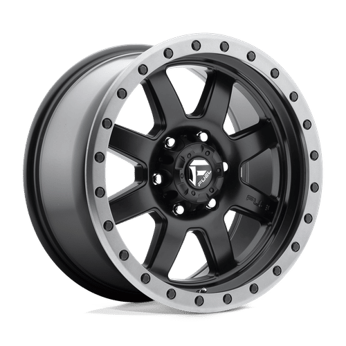 Fuel D551 MATTE BLACK GUN METAL RING 17x8.5 6x139.7 Wheels | Offset: -6 | Backspace: 4.51 | Bore: 108