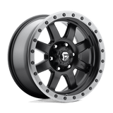 Fuel D551 MATTE BLACK GUN METAL RING 17x8.5 6x139.7 Wheels | Offset: -6 | Backspace: 4.51 | Bore: 108