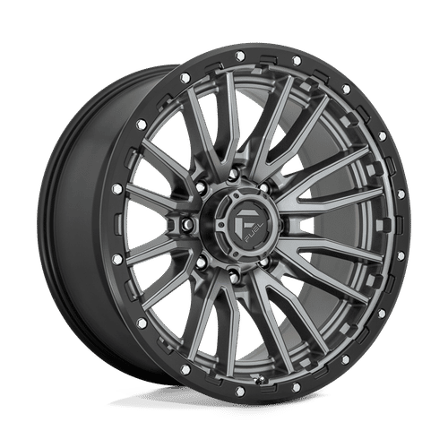 Fuel D680 MATTE GUN METAL BLACK BEAD RING 22x10 8x170 Wheels | Offset: -18 | Backspace: 4.79 | Bore: 125.1