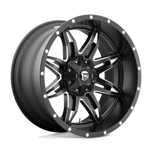 Fuel D567 MATTE BLACK MILLED 15x10 5x139.7 Wheels | Offset: -43 | Backspace: 3.81 | Bore: 108