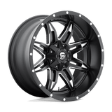 Fuel D567 MATTE BLACK MILLED 18x9 5x114.3/5x127 Wheels | Offset: -12 | Backspace: 4.53 | Bore: 78.1