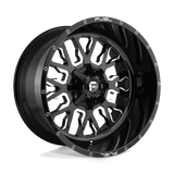 Fuel D611 GLOSS BLACK MILLED 20x9 5x139.7/5x150 Wheels | Offset: 20 | Backspace: 5.79 | Bore: 110.1