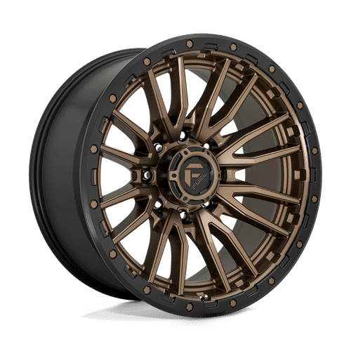 Fuel D681 MATTE BRONZE BLACK BEAD RING 22x10 8x165.1 Wheels | Offset: -18 | Backspace: 4.79 | Bore: 125.1