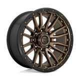 Fuel D681 MATTE BRONZE BLACK BEAD RING 22x10 8x170 Wheels | Offset: -18 | Backspace: 4.79 | Bore: 125.1