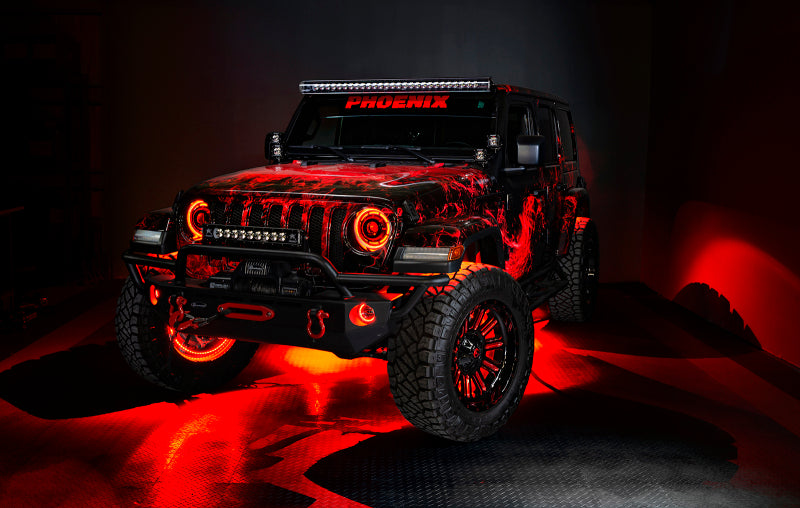 Oracle Oculus Bi-LED Projector Headlights for Jeep JL/Gladiator JT - w/ Simple Controller