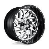 Fuel D211 CHROME PLATED GLOSS BLACK LIP 20x10 6x135/6x139.7 Wheels | Offset: -19 | Backspace: 4.75 | Bore: 106.1