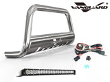 Vanguard Stainless Steel Front Guards Bull Bars Bumper Guard for 2017-2024 gmc acadia