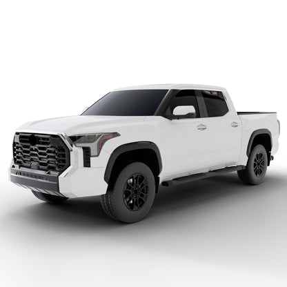 Vanguard Black Powdercoat Side Steps & Running Boards Running Boards Running Board for 2022-2025 toyota tundra