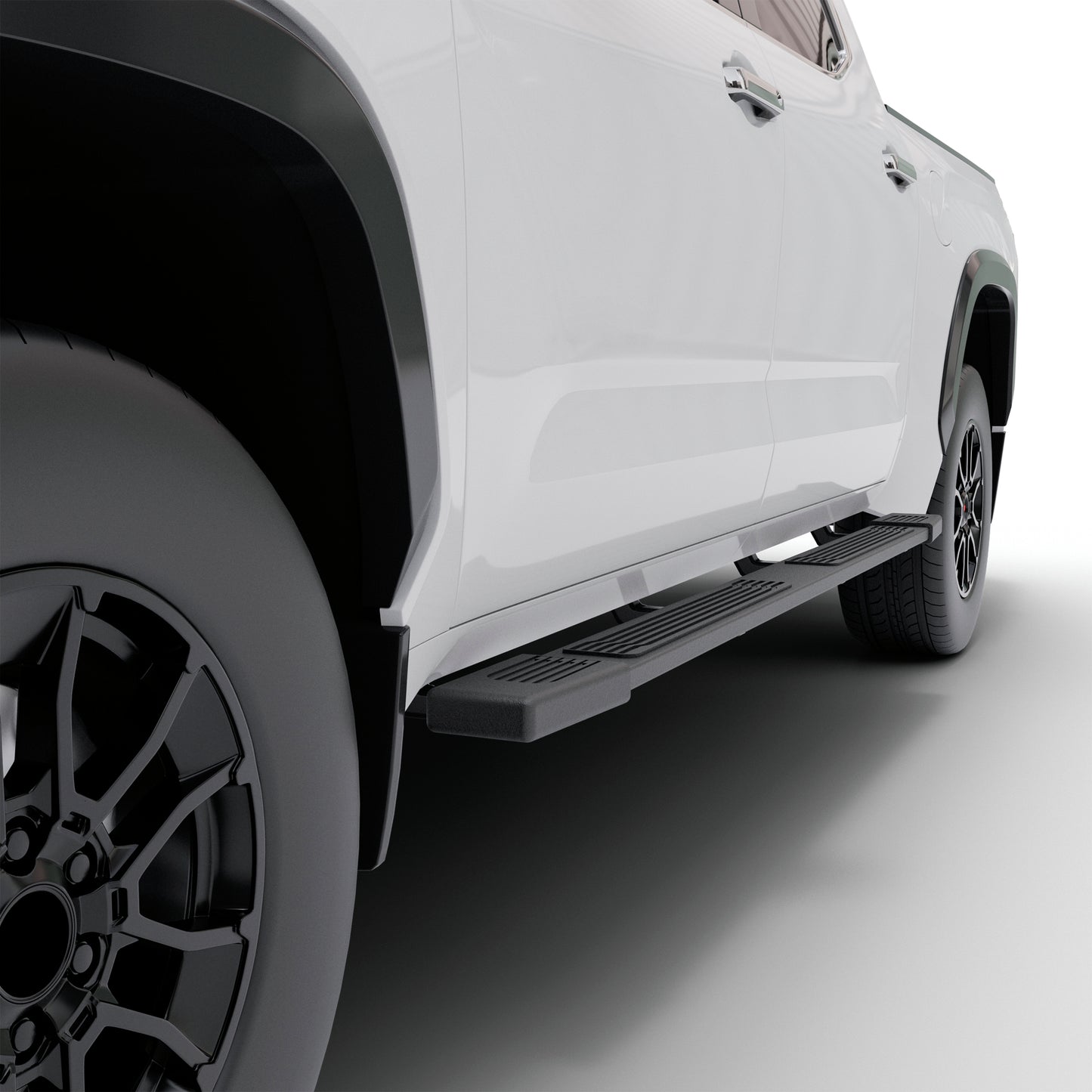 Vanguard Black Powdercoat Side Steps & Running Boards Running Boards Running Board for 2022-2025 toyota tundra