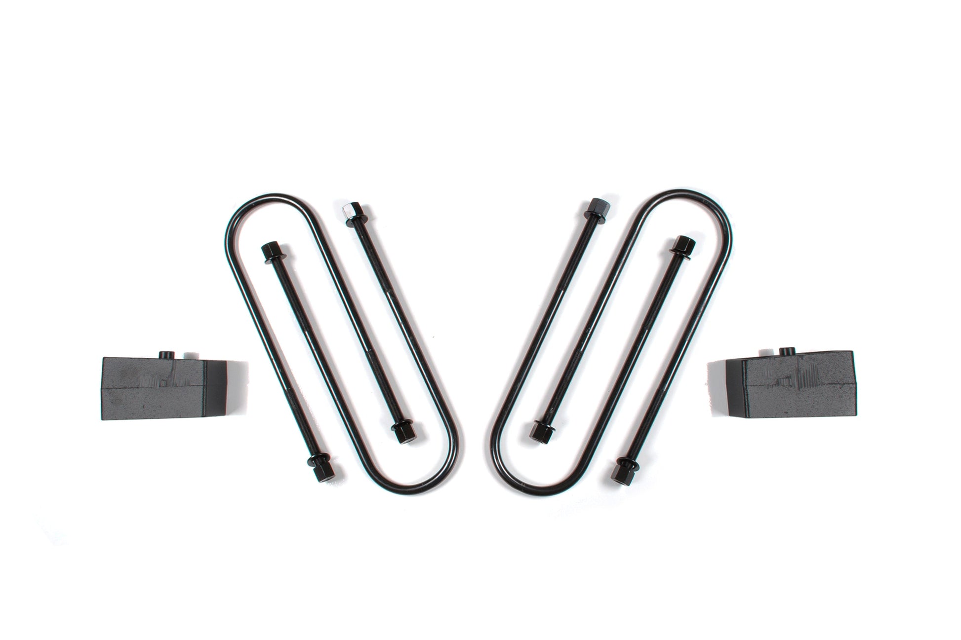 2\\" Block Kit - 4in U-bolts | Ram 3500 (13-18) 4WD